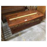 Nice older Cedar chest needs a little work has
