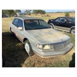 1991 LINCOLN CONTINENTAL, TAN, keys