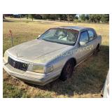1998 LINCOLN CONTINENTAL, TAN