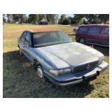 1993 BUICK LASABRE, BLUE, 95,416 miles, keys,