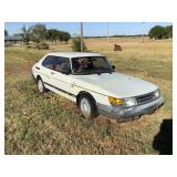 1998 SAAB 3D, WHITE, 900 Turbo,
