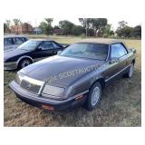 1989 CHRYSLER LEBARON convertible, nice, s