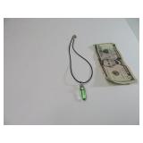 Green Tone Pendant Necklace