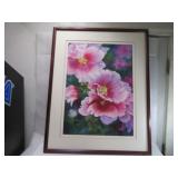 Connie Glowacki Rose of Sharon s/n Framed LPO
