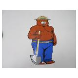 Smokey Bear Porcelain Sign 12' Tall