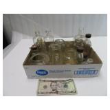 Large Lot of Vintage Glass Bottles LPO