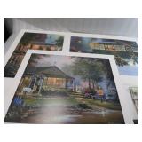 George Kovach Set of Three Prints s/n