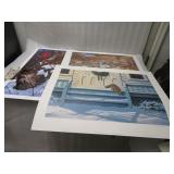 Jerry Gadamus Set of 3 Prints