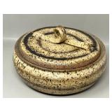 Signed 'JG' Studio Pottery Vessel As Found