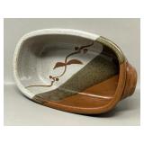 Stamped Charles Deckas Studio Pottery Dish
