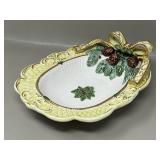 Ceramic Christmas Platter Dish Bowl