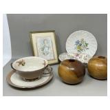 Vintage Smalls Myrtle Candlesticks, Iconography,