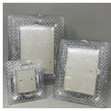 Trio of Shannon Crystal Photo Frames