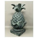 Cast Resin Pineapple Finial Garden Statue
