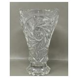 Star of David Pinwheel Etched Pressed Crystal
