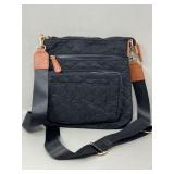 Quilted Nylon Crossbody Purse Bag Shoulder Bag