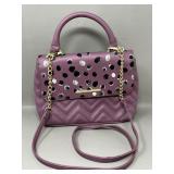 LUV Betsey Johnson Purple Crossbody Purse Handbag
