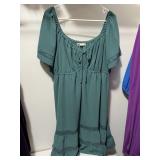Sz XXL Ladies Stretch Cotton Sundress Dress Sun