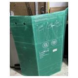 Leaf Easy Folding Leaf Chute Bag Loaded