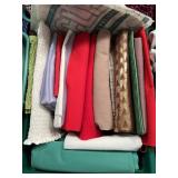 Fabric Remnants Rouched, Polyesters, Christmas