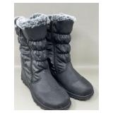 Sz7 Ladies Sporto Faux Fur Winter Boot Boots