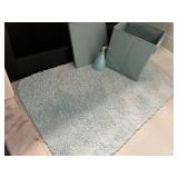 Bath Mat, Storage Cubes, Soap Dispenser
