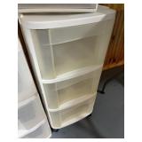 3 Drawer Sterilite Plastic Storage Drawers on