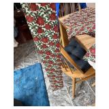(8) Christmas Chair Sashes & Table Runner