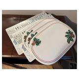 Vintage Christmas, Cabin Placemats Placemat
