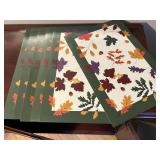 Autumn Fall Leaves Placemats Placemat Set