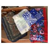 Scarves Shawls Shawl Scarf, Snowflake Silk Scarf