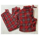 Pair of L & M Super Soft Comfy Pants Plaid