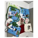 Chirstmas Kitchen Linens Dish Towels Tea Towel