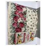 Cotton Apron, Spring Tea Towel Kitchen Linens