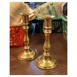 Gallery Originals Heavy Brass Candlesticks
