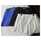 Ladies Sz 1X-18 Skorts Shorts Skirts Skort