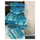 Teal Towels Bath Towel Hand Towels