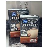 #2 & #4 Cone Coffee Filters Filter Packs