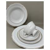 5pc Wawel Royal Kent Polish Porcelain Place Settin