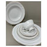 5pc Wawel Royal Kent Polish Porcelain Place Settin