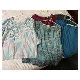 Ladies L-1X Blouses Shirts Tops