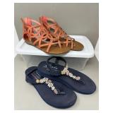 Sz7 Ladies Fashion Sandals Shoes Sandal