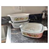 Corning Ware Spice of Life Casserole Baking