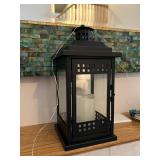 Metal Candle Lantern Luminaria Mission Style