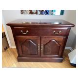 Vintage Thomasville Foldout Bar Sideboard Cabinet