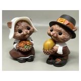 Vintage Hallmark Thanksgiving Salt & Pepper