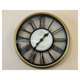 Antique Wheel Inspired Wall Clock