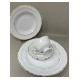 4pc Wawel Royal Kent Polish Porcelain Place Settin