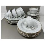 (6) Place Settings China Set Wawel Royal Kent Dish