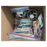 Sharpie Markers, Pens, Pencils, Combo Lock,